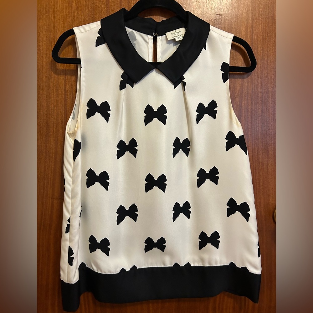 Kate Spade Black and White dressy top.